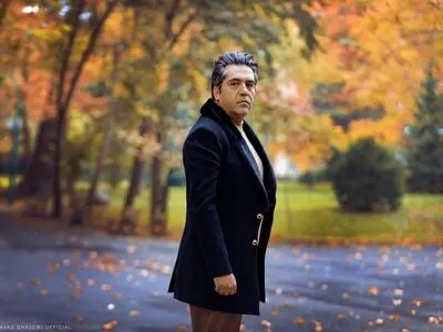 حضور مانی رهنما در یک کنسرت نمایش 