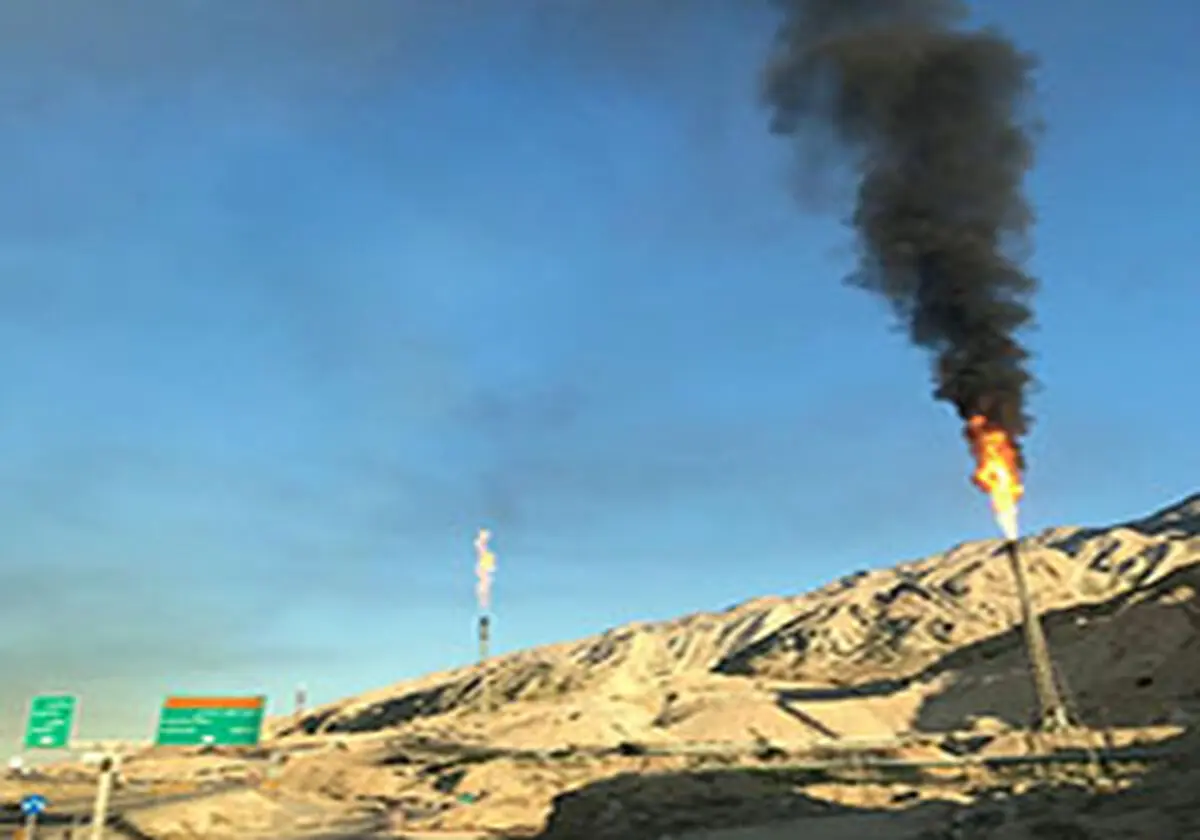 مشکل آلودگی دود مشعل پتروشمی عسلویه برطرف شد