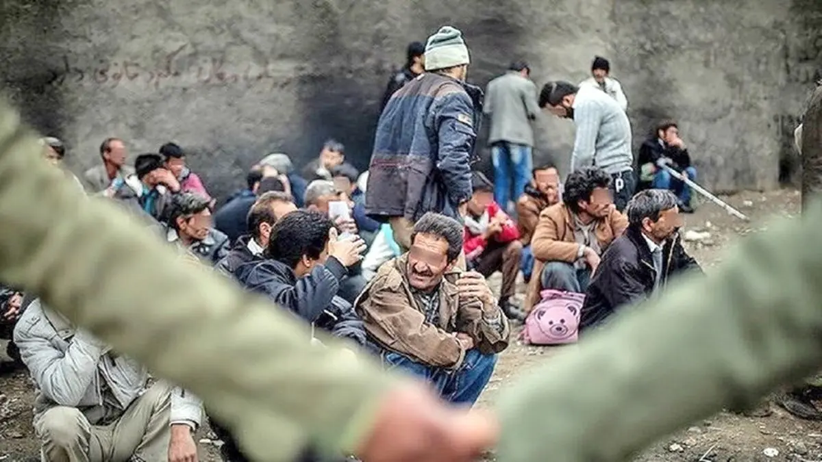 جمع آوری ١۶١ معتاد متجاهر  از سطح شهر مشهد 