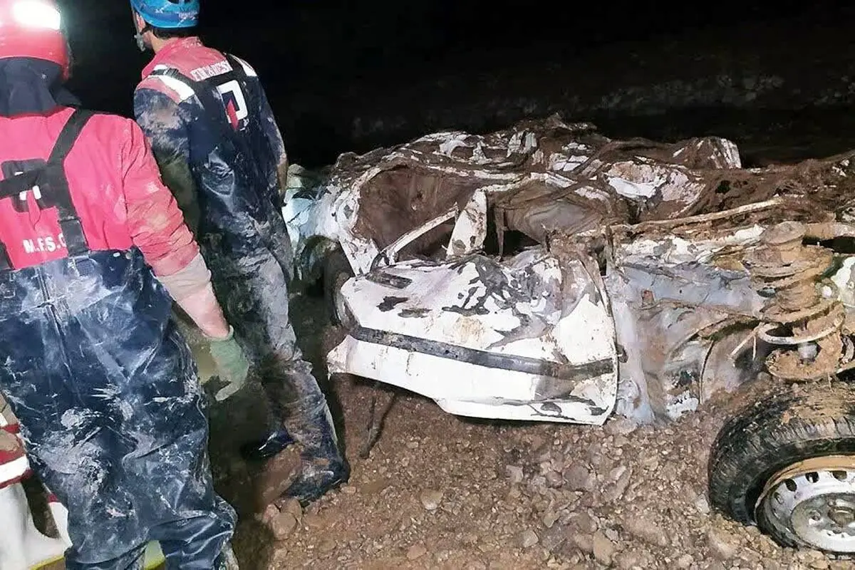 جسد بانوی مفقود شده در سیلاب مشهد پیدا شد
