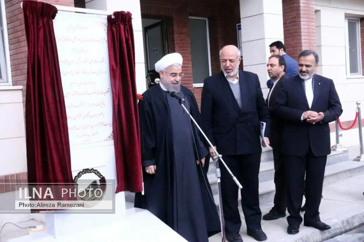 تصفیه‌خانه فاضلاب خِین عرب مشهد با حضور رییس‌جمهور افتتاح شد