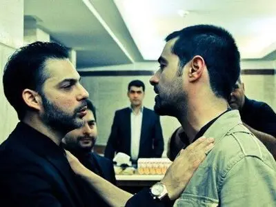 جلوی اکران فیلم متری شش و نیم در شیراز گرفته شد
