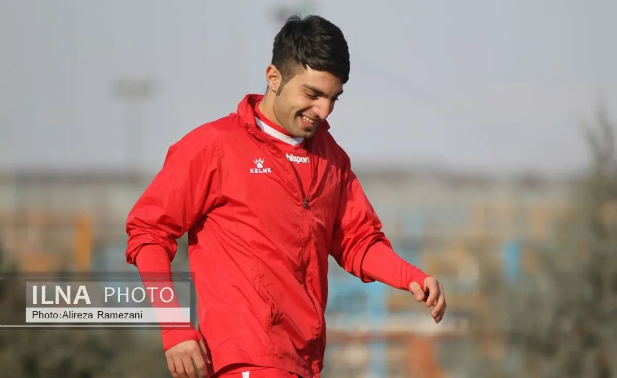 نریمان جهان به باشگاه پرسپولیس رفت + عکس