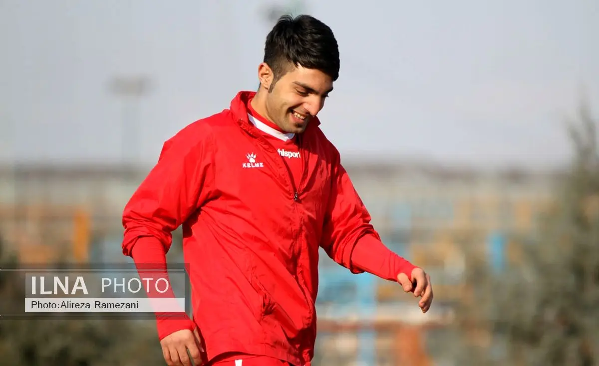 نریمان جهان به باشگاه پرسپولیس رفت + عکس