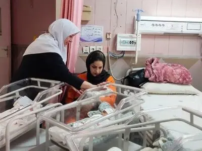 مادر 24 ساله کرمانشاهی 3 قلو به دنیا آورد