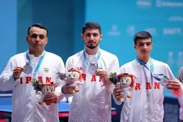 نقره تیم ملی تنیس روی میز مردان ایران در بازی‌های کشورهای اسلامی