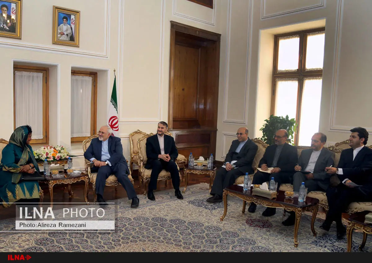 ملاقات ظریف با هیات سیاسی – اقتصادی آفریقای جنوبی