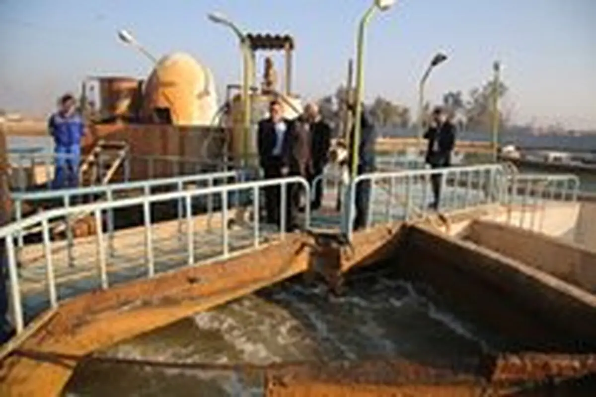 استقرار دیزل ژنراتور در تصفیه خانه شماره یک اهواز/ جدا شدن واحدها از شبکه سراسری در موقع قطع برق احتمالی