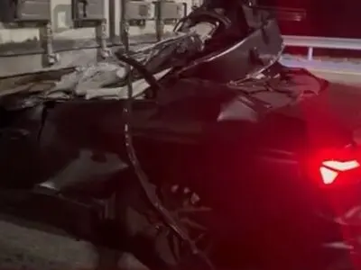 لحظه تصادف با سرعت 300 کیلومتر بر ساعت + فیلم