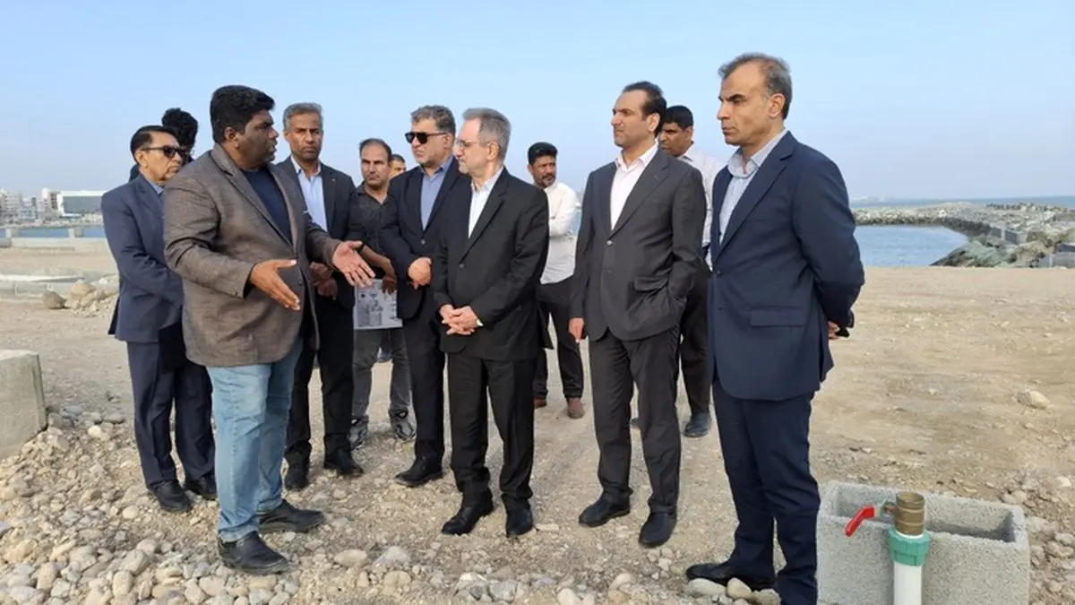 بازدید معاون گردشگری کشور از اسکله گردشگری بندرعباس