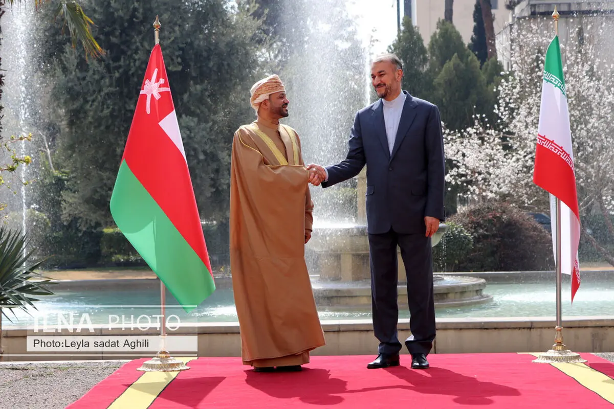 وزیر امور خارجه سلطنت عمان با امیرعبداللهیان دیدار کرد + فیلم