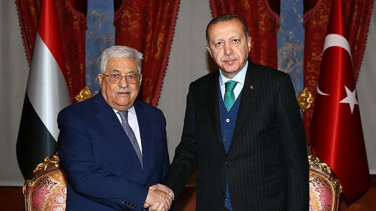 اردوغان و محمود عباس دیدار کردند