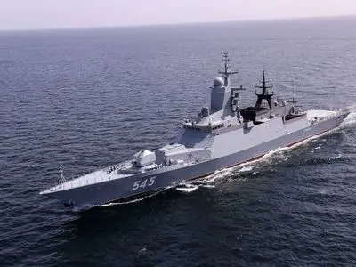 استقبال از ناوگروه روسیه در رزمایش مرکب دریایی ایران-روسیه