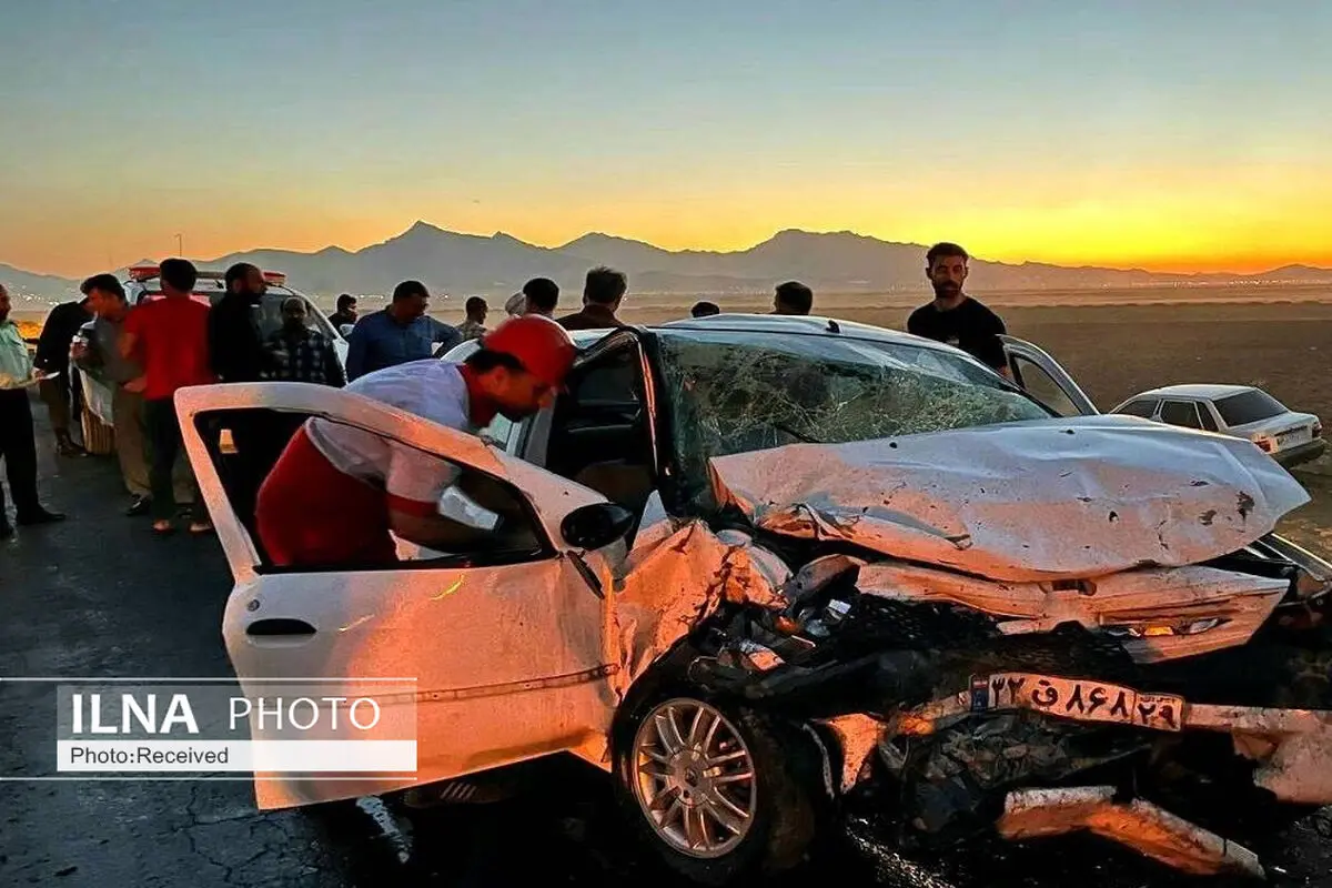 مصدومان حوادث رانندگی قزوین 46 درصد افزایش یافت
