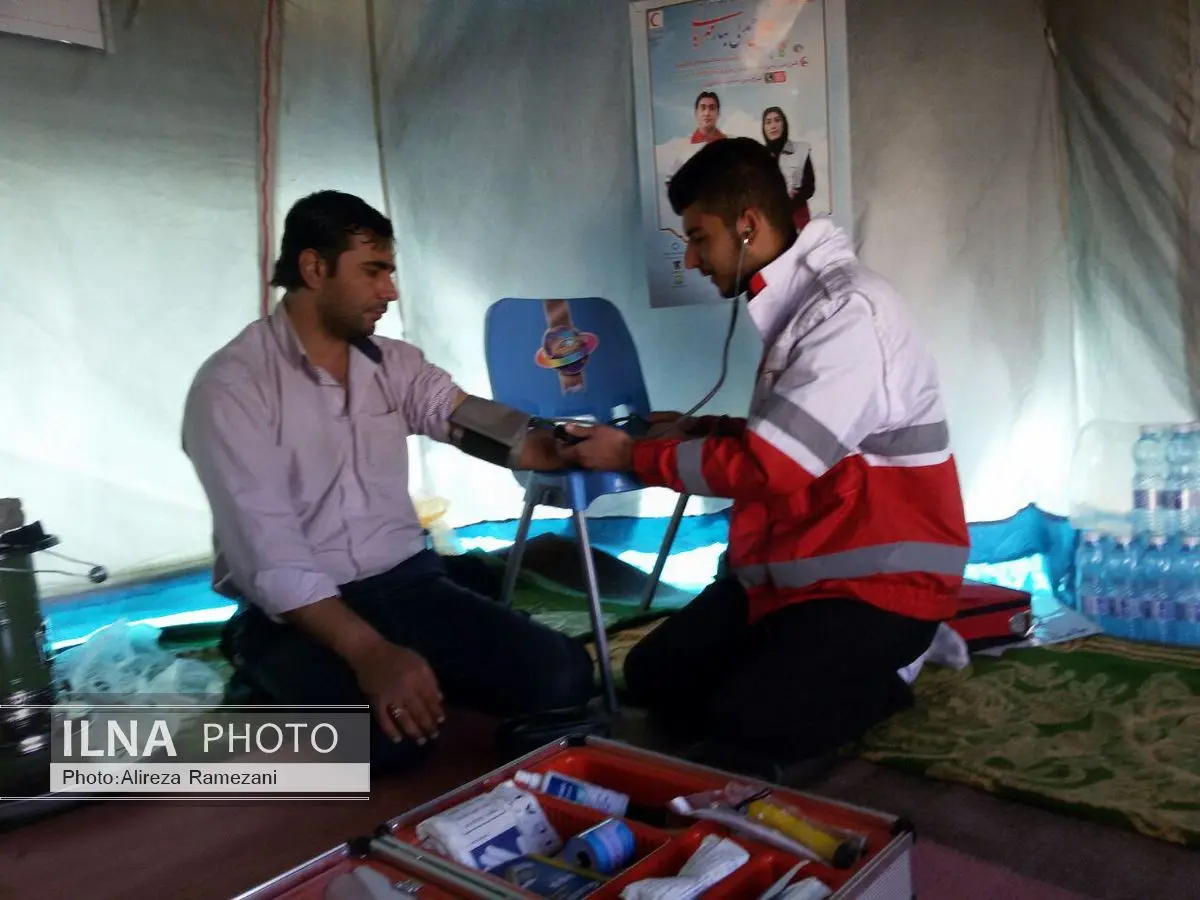 بیشترین علت مراجعه به پست‌های نوروزی هلال احمر سنجش قند و فشار خون است