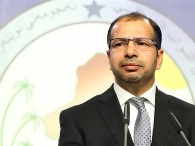 Iraqi parliament speaker is in Iran for talks today