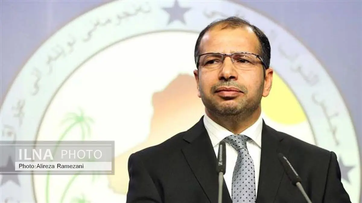 Iraqi parliament speaker is in Iran for talks today