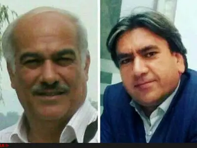 پیکر دو شهید حادثه تروریستی تهران بردستان مردم بجنورد 