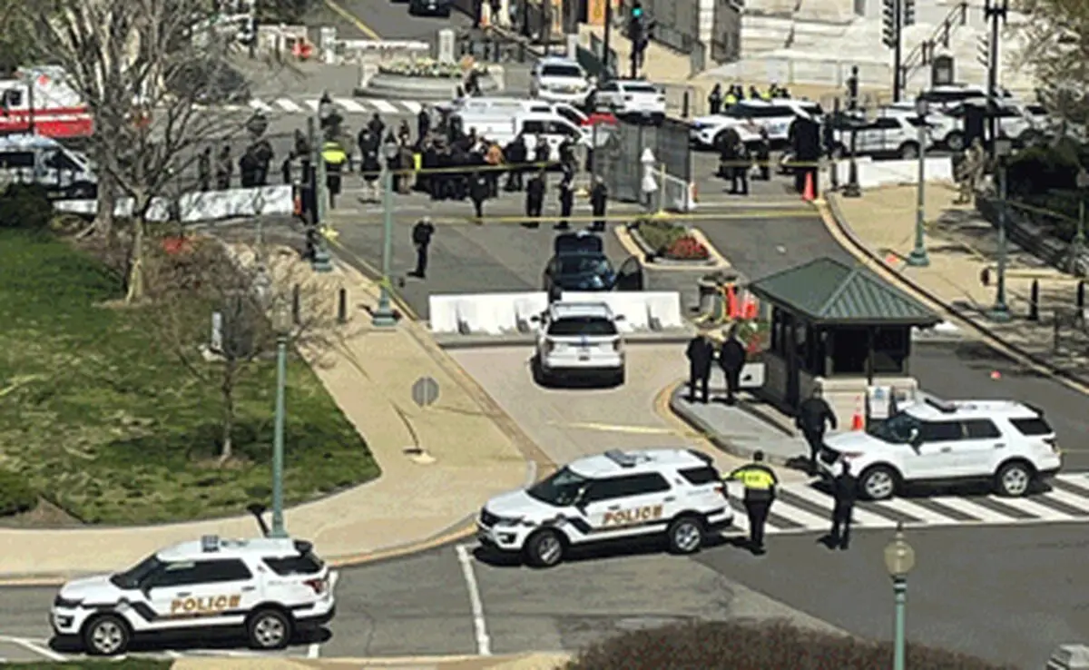 Police officer killed in vehicle attack on U.S. Capitol