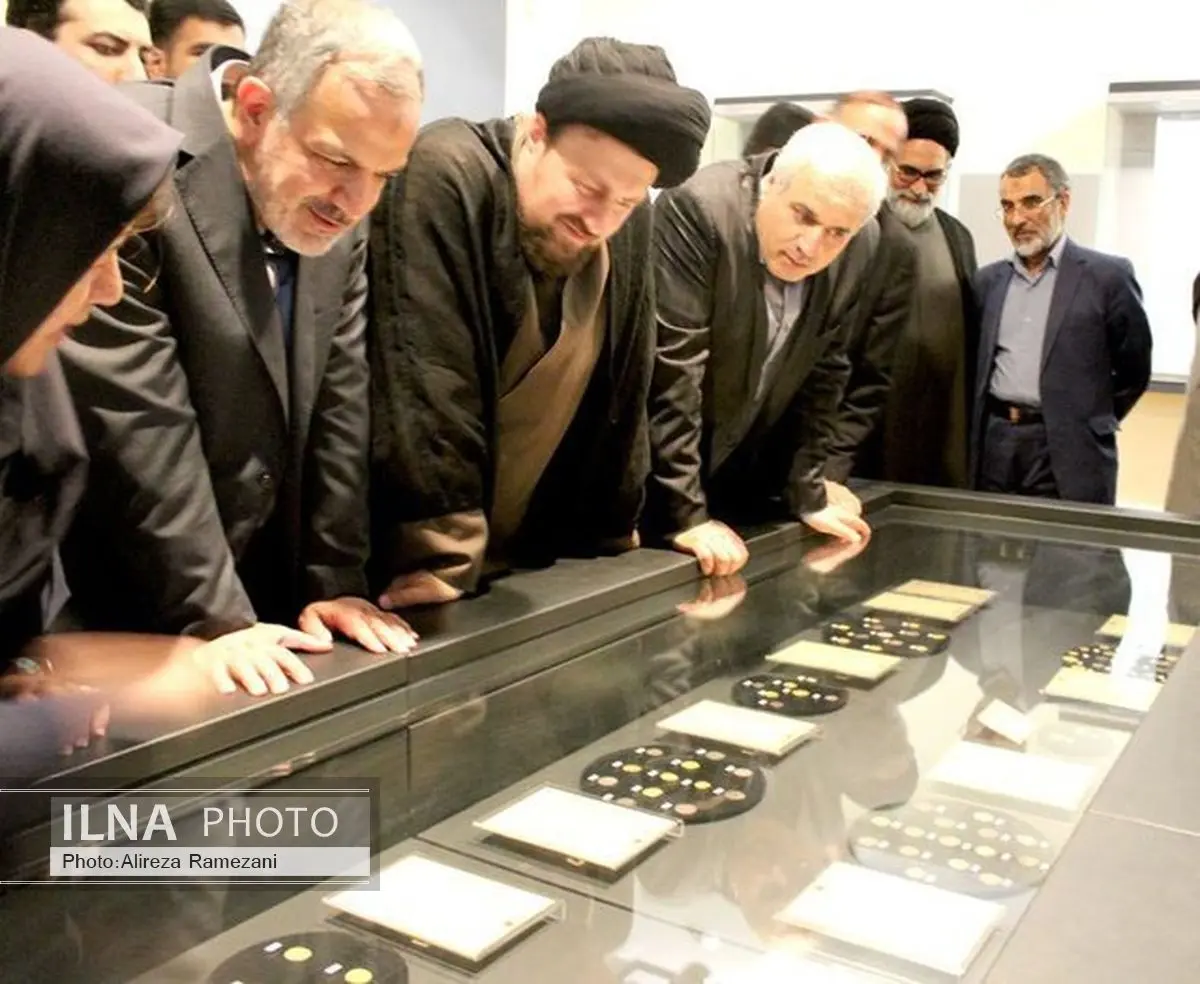بازدید سیدحسن خمینی از موزه ملی ایران