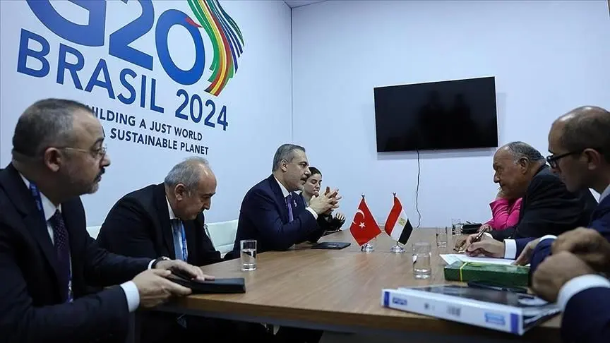 گفت‌وگوی وزرای خارجه مصر و ترکیه