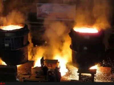 جلوگیری از بیکاری ۱۵۰۰ کارگر در کارخانه فولاد هرمزگان
