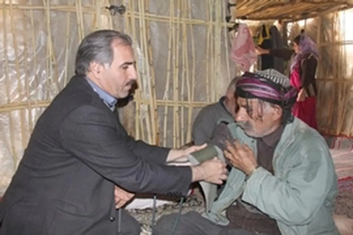دانشگاه علوم پزشکی کرمانشاه؛ خدمات پزشکی رایگان به عشایر گیلانغرب ارائه می‌دهد