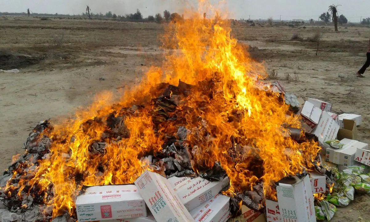 معدوم سازی بیش از ۱۰ تن ماده غذایی فاسد در خراسان رضوی