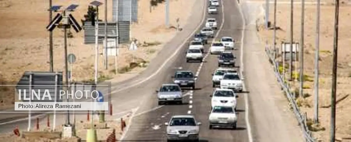 تردد در محورهای برون شهری درشبانه روز گذشته 17.8 درصد افزایش یافت