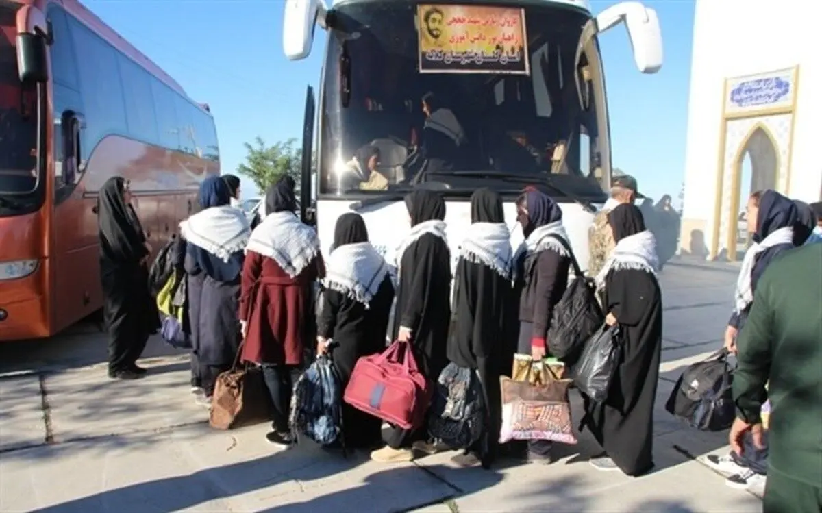 اعزام ۳۵۰ دانش‌آموز به اردوی راهیان نور