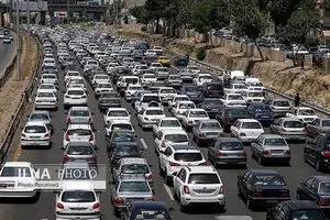 ترافیک سنگین در ورودی‌های تهران