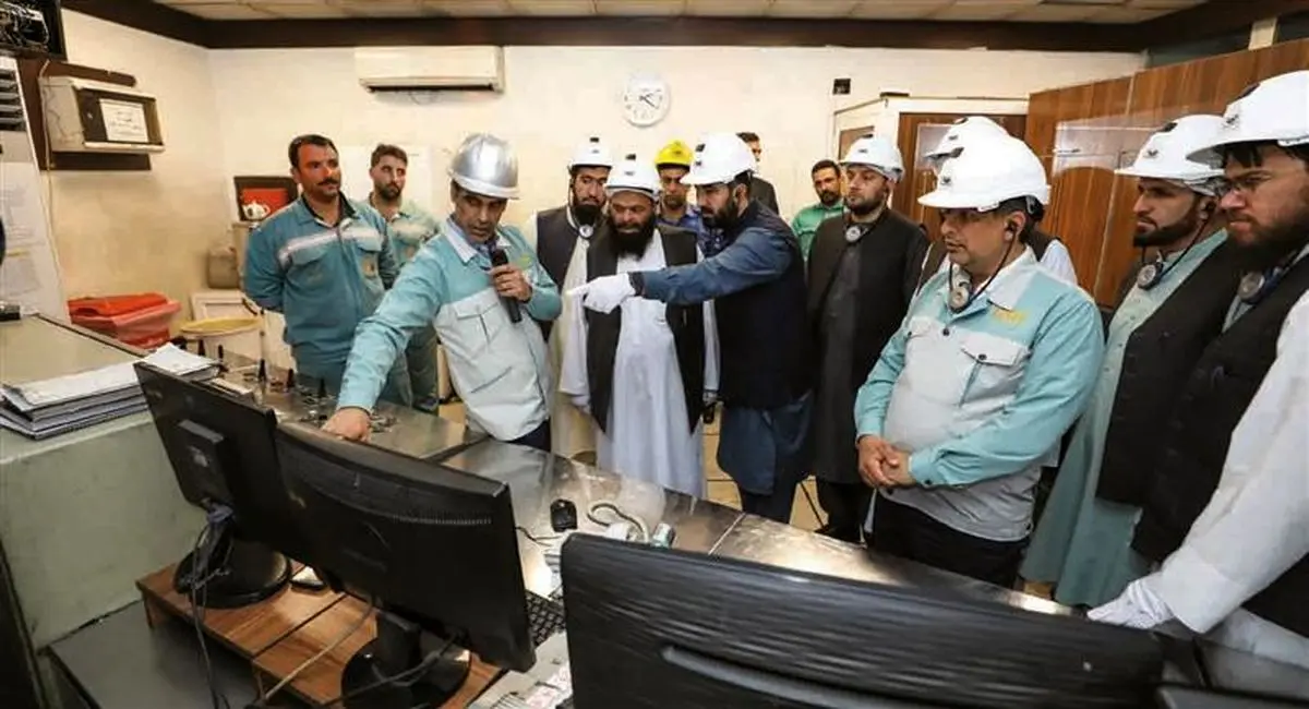 بازدید سرپرست وزارت معادن و پترولیوم افغانستان از فولاد مبارکه