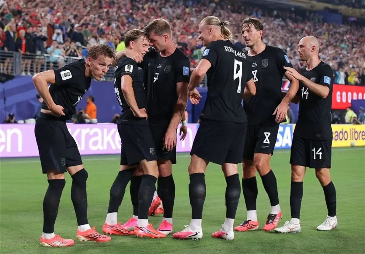 نروژ 3 - 2 سنگال ؛ جشن صعود با دبل هالند
