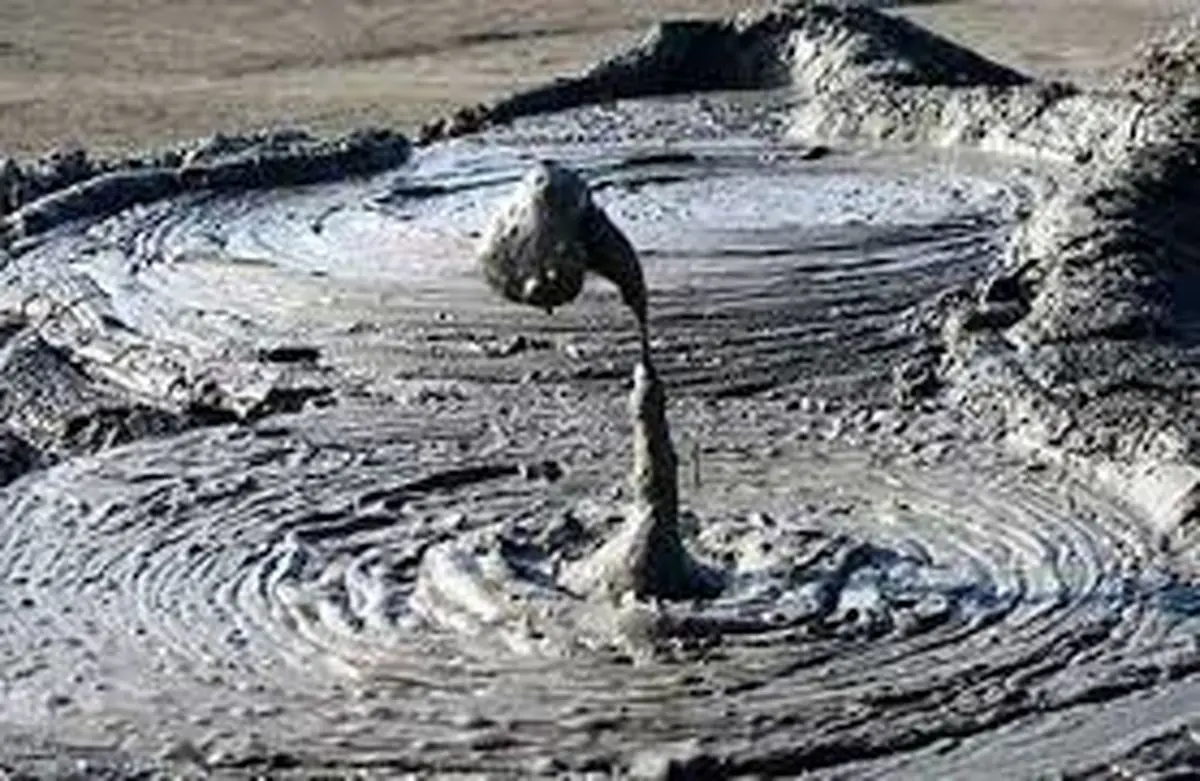 فوران آتشفشان گِل در تایوان! +فیلم