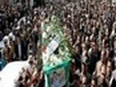 پیکر پدر شهیدان قائمی در رودسر تشییع شد