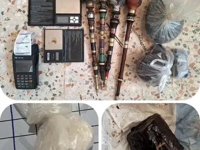 دستگیری خرده فروشان مواد مخدر در لامرد