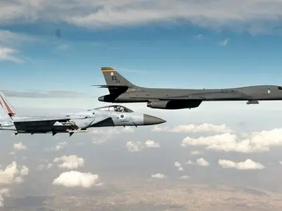 IDF fighter jets escort US bomber through Israeli airspace