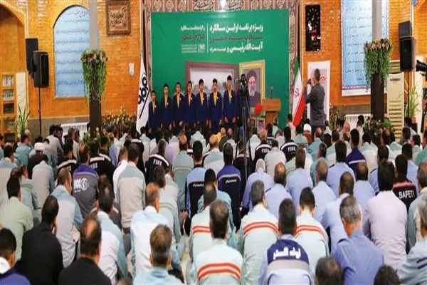 امروز خرمشهرِ کارکنان فولاد مبارکه کار در خطوط تولید است