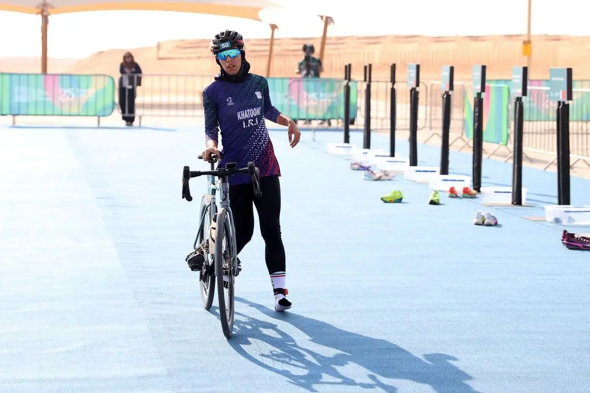 پایان کار ورزشکاران دو اتلون ایران در بازی‌های هم‌بستگی اسلامی