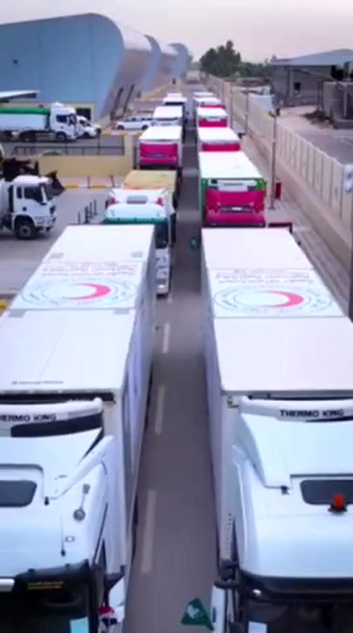 کمک‌های حرم حضرت عباس(ع) راهی ایران شد + فیلم