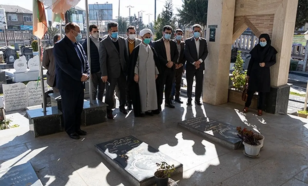بازدید رئیس کل دادگستری گیلان از آرامستان شاندرمن 