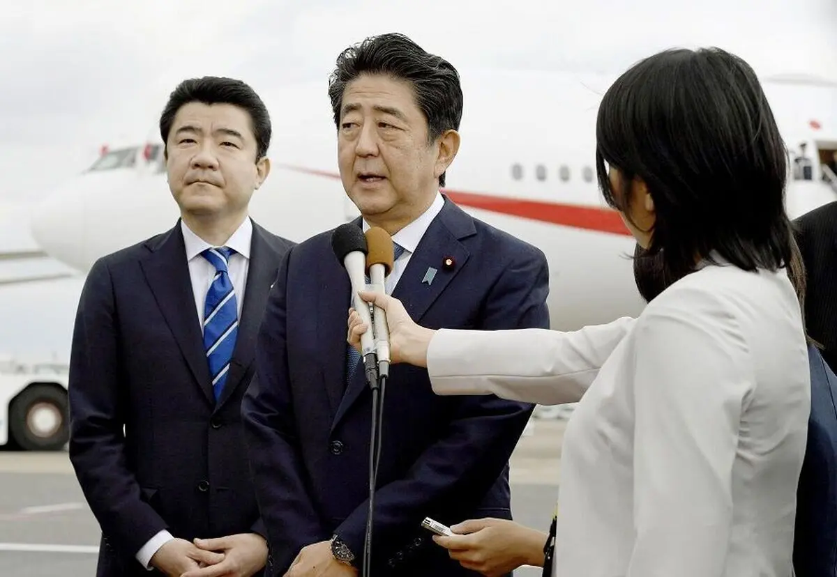 PM Abe hopes for deescalation by talks with Iran