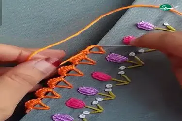 فقط با یک نخ و سوزن لباس‌تون رو به سبک پینترست استایل کنید+ فیلم