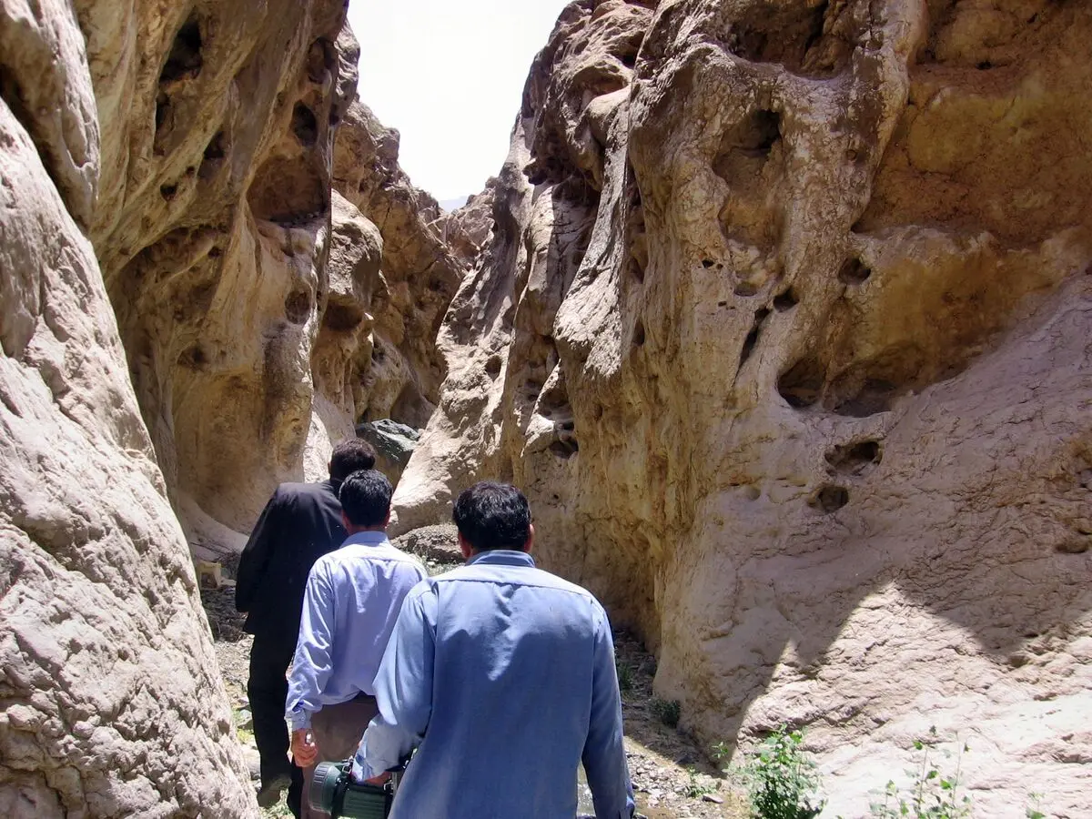 روستای خنب، مثل نگینی در دل کویر می‌درخشد