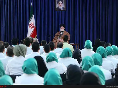 دیدار مدال‌آوران کاروان ورزشی ایران در بازی‌های پاراآسیایی اندونزی با رهبر معظم انقلاب 