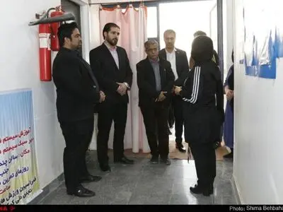 گزارش تصویری دیدار شهردار آبادان با ورزشکاران رشته بدمینتون