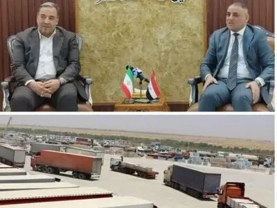 مرز تجاری مهران باز شد