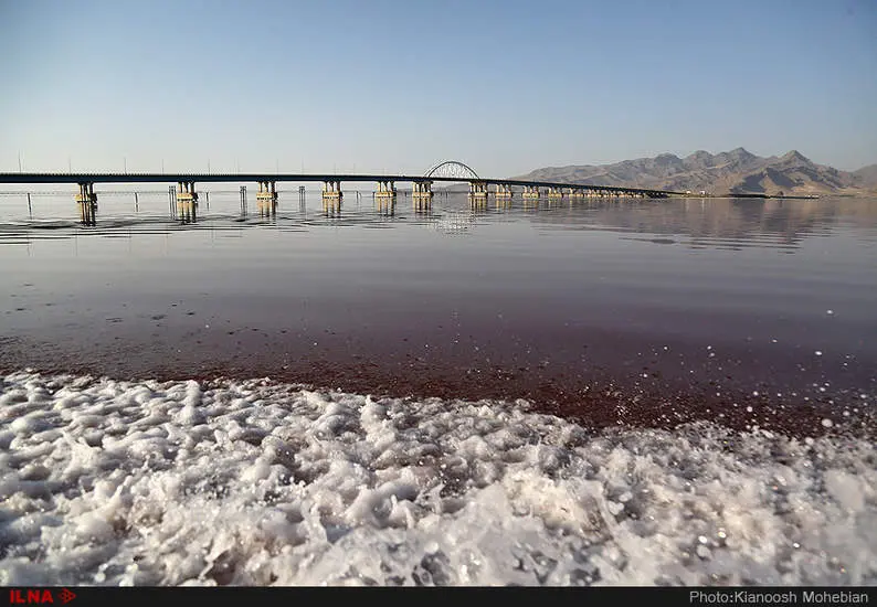 طرح احیای دریاچه ارومیه و افزایش تراز آب دریاچه نسبت به سال گذشته