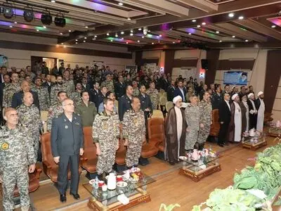 برگزاری آئین اختتامیه جشنواره تولیدات رسانه‌ای فضای مجازی نیروی پدافند هوایی ارتش