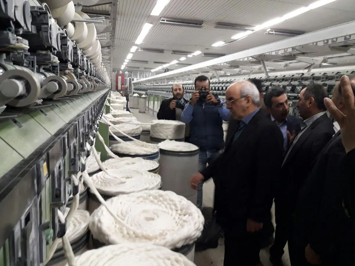 با سرمایه گذاری و توسعه صنایع نساجی ،تولید و اشتغالزایی بالا فراهم می شود